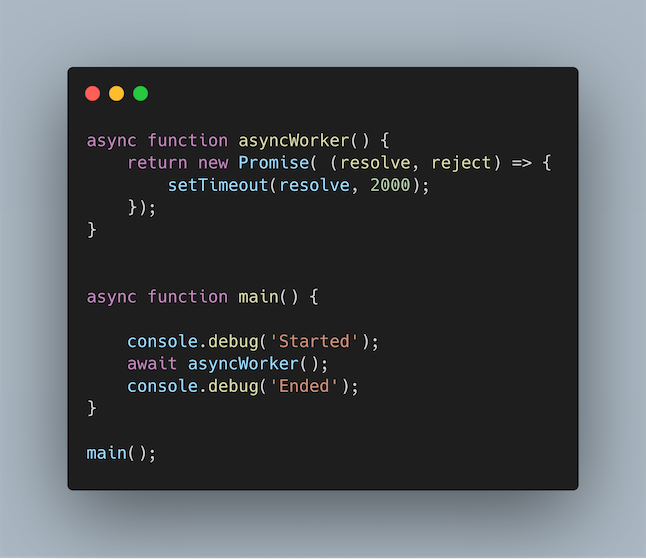 async 3 code example