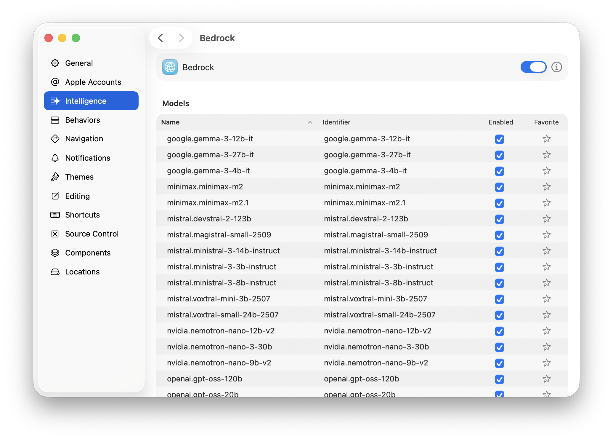 Bedrock Mantle model list showing no Claude models